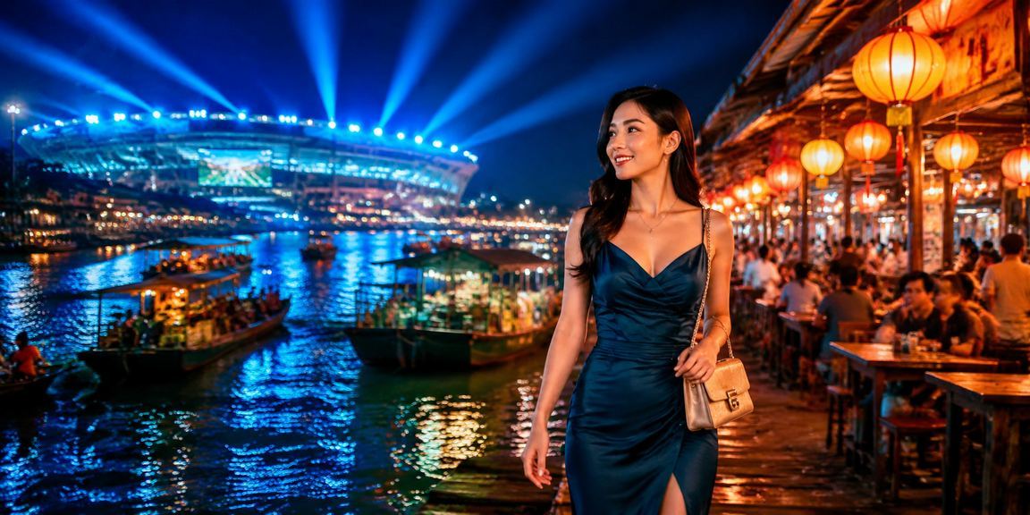 Chợ đêm Cần Thơ minh họa thói quen kiểm tra giao dịch trên di động