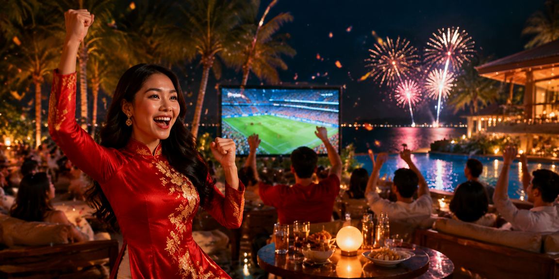 Khung cảnh Phú Quốc với chủ đề casino và betting trong không gian Việt Nam