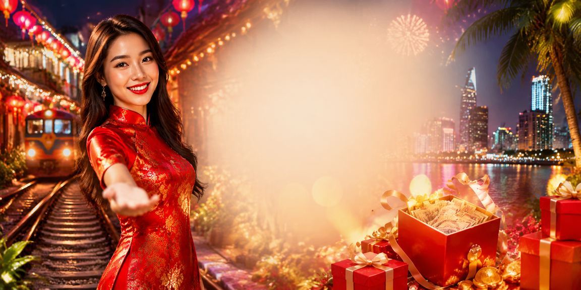 Ánh đèn Sài Gòn minh họa trải nghiệm casino mobile vào buổi tối